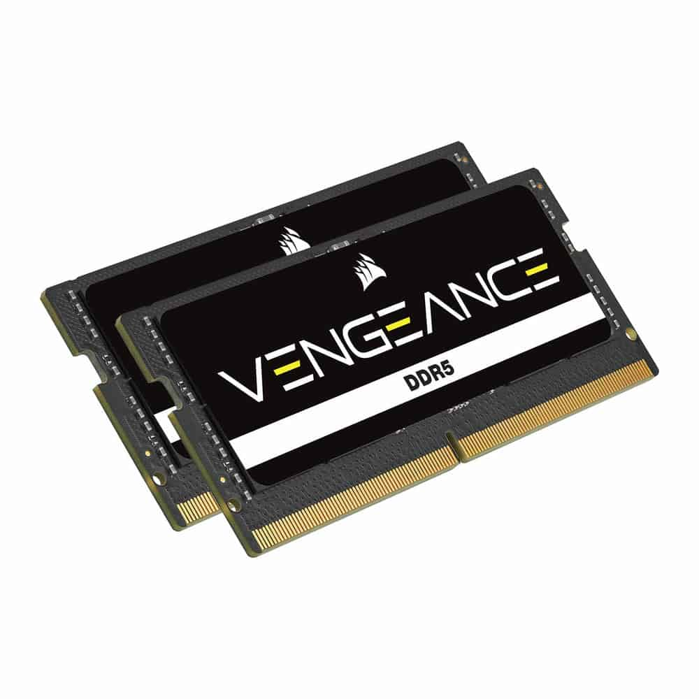 Corsair Vengeance Black 16GB 4800MHz DDR5 SODIMM Memory